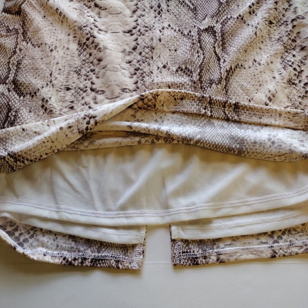 Bar Iii Essentials Womens Xs Snake Python Halter … - image 5